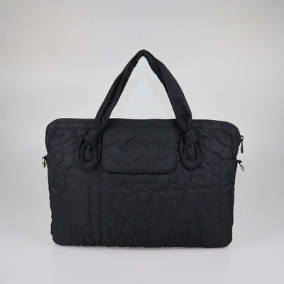 Marc by Marc Jacobs Black Nylon Pretty Laptop Bag