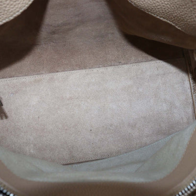 Saint Laurent Beige Leather Small Classic Sac De Jour Tote
