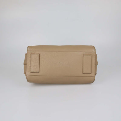 Saint Laurent Beige Leather Small Classic Sac De Jour Tote