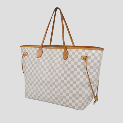 Louis Vuitton Damier Azur Canvas Neverfull GM Bag