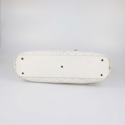 Goyard White Goyardine Coated Canvas Okinawa GM Tote