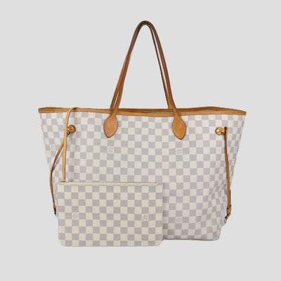 Louis Vuitton Damier Azur Canvas Neverfull GM Bag