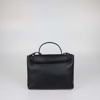 Bottega Veneta Black Leather Ciao Ciao Tote