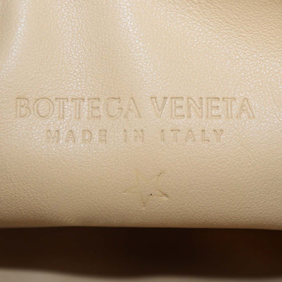 Bottega Veneta Beige Intrecciato Leather Mini Jodie Hobo