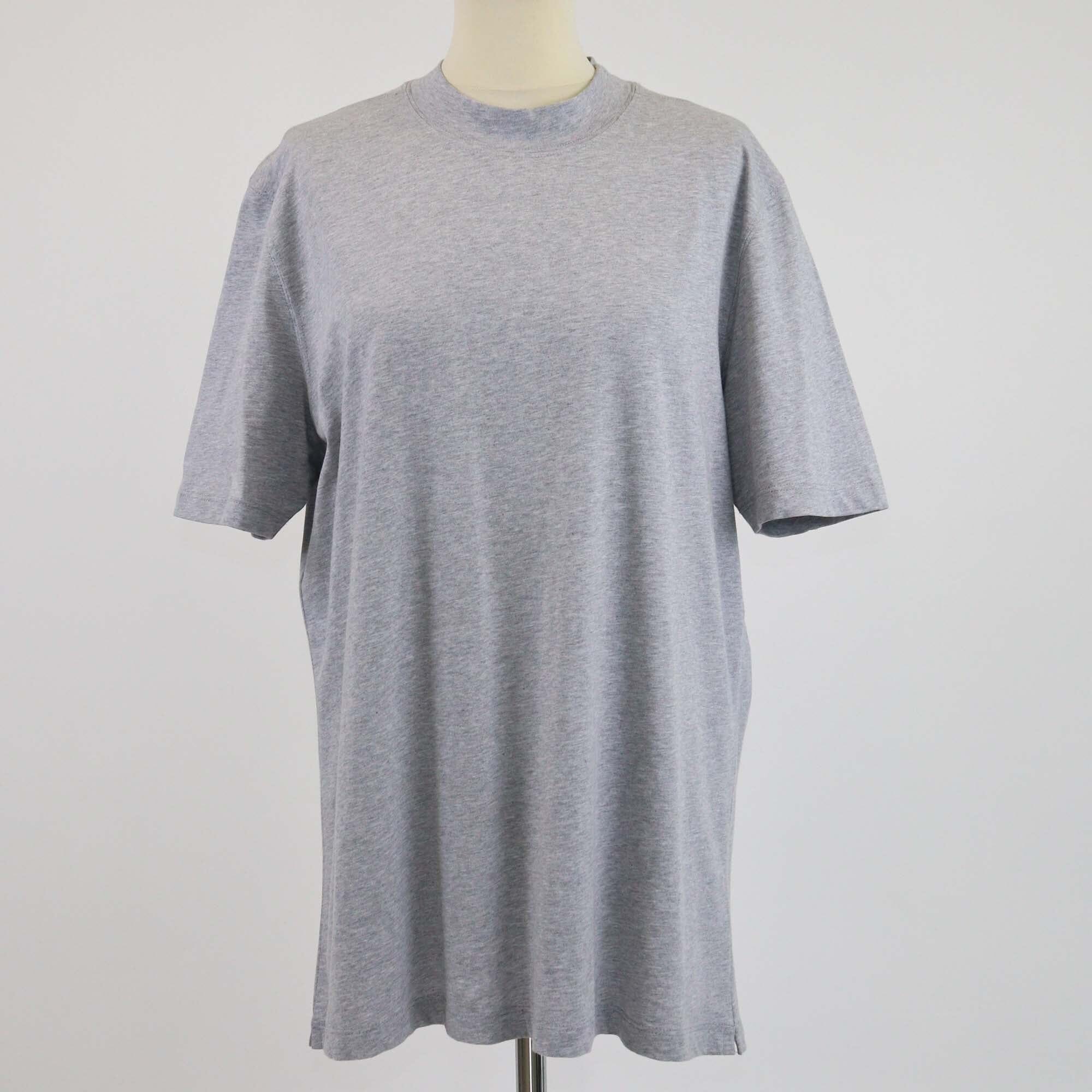 Brunello Cucinelli Grey Slim Fit Short Sleeve T-Shirt Mens Brunello Cucinelli 