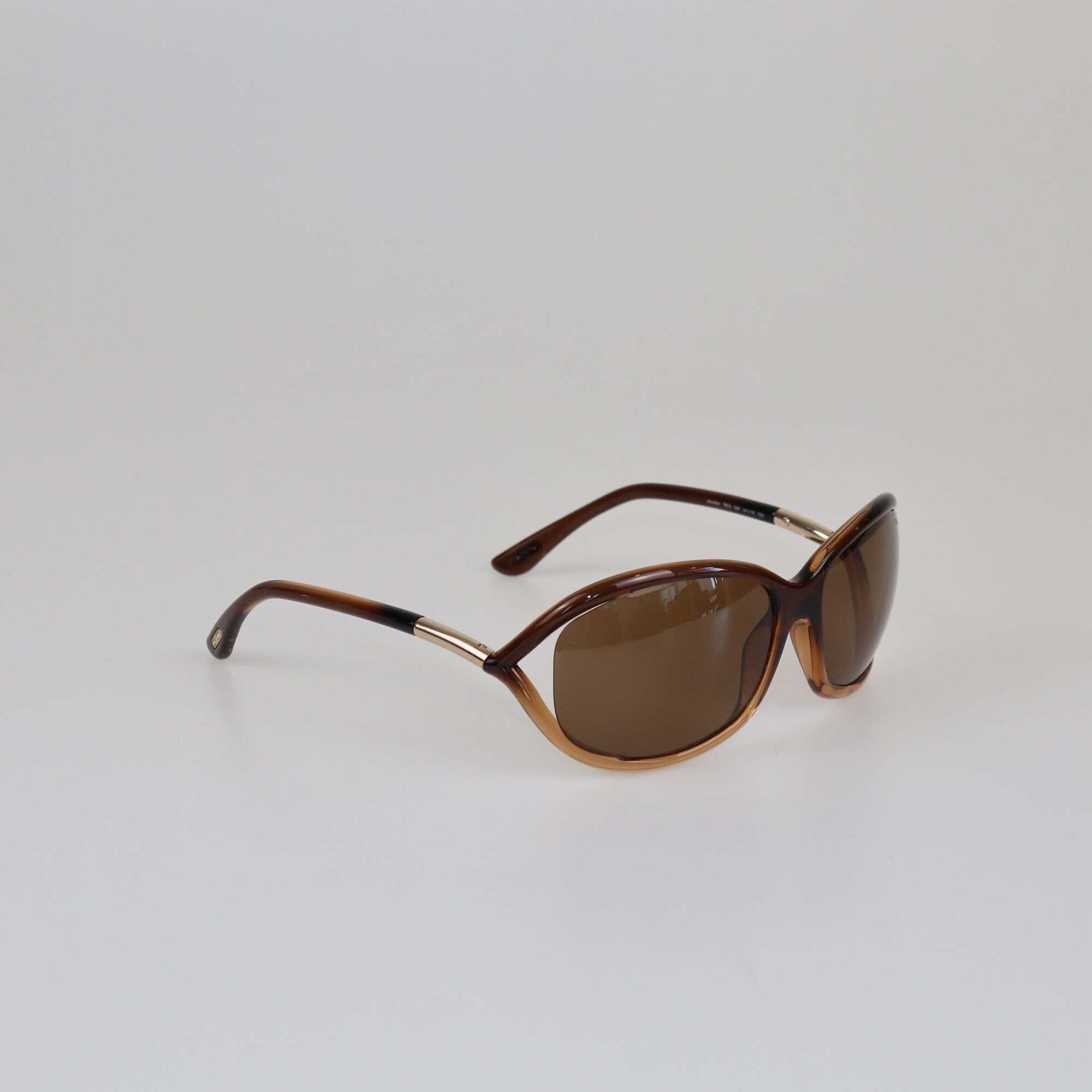 Tom Ford Brown Jennifer Sunglasses Womens Tom Ford 