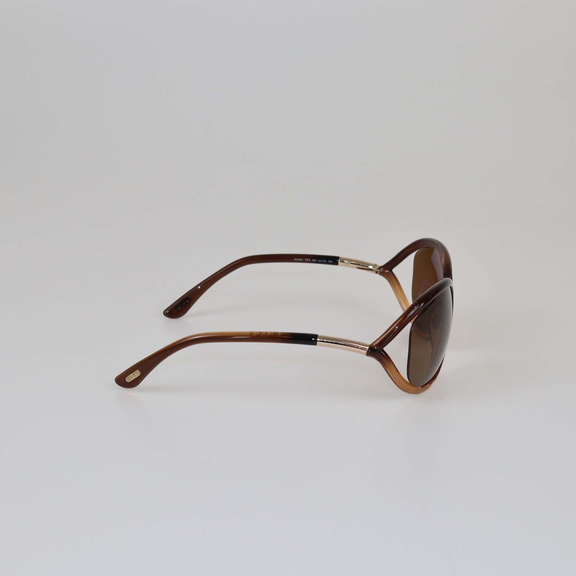 Tom Ford Brown Jennifer Sunglasses Womens Tom Ford 