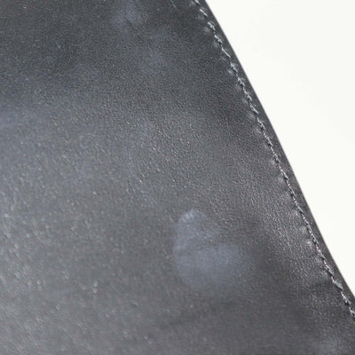 Demellier Black,White Striped Canvas and Leather The Vancouver Shoulder Bag