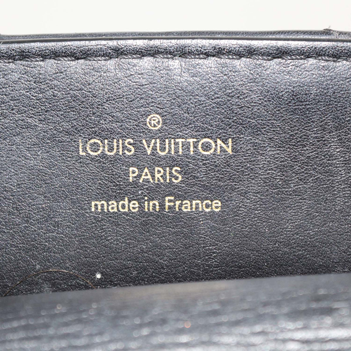 Louis Vuitton Black Leather New Wave Chain Tote