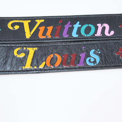 Louis Vuitton Black Leather New Wave Chain Tote