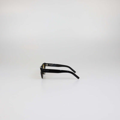 Saint Laurent Black/Yellow Rectangular Sunglasses
