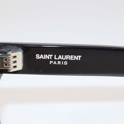 Saint Laurent Black/Yellow Rectangular Sunglasses