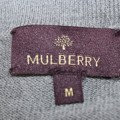 Mulberry Grey Blend Silk Long Cardigan