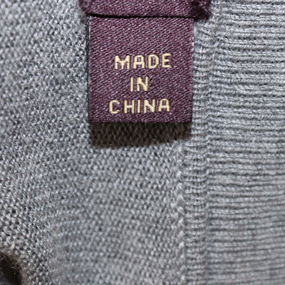 Mulberry Grey Blend Silk Long Cardigan