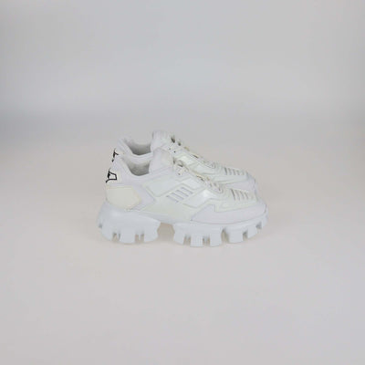 Prada Black Mesh and Rubber Cloudbust Thunder Low Top Sneakers Womens Prada 