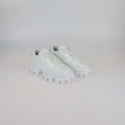 Prada Black Mesh and Rubber Cloudbust Thunder Low Top Sneakers Womens Prada 