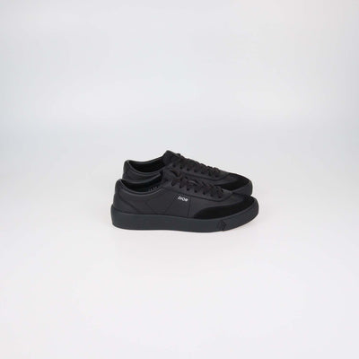 Christian Dior Black Leather and Suede B101 Low Top Sneakers