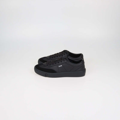Christian Dior Black Leather and Suede B101 Low Top Sneakers
