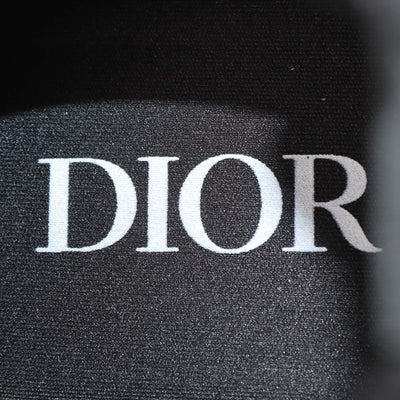 Christian Dior Black Leather and Suede B101 Low Top Sneakers