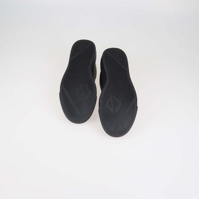 Christian Dior Black Leather and Suede B101 Low Top Sneakers