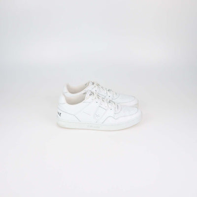 Celine White Leather CT-04 Low Top Sneakers