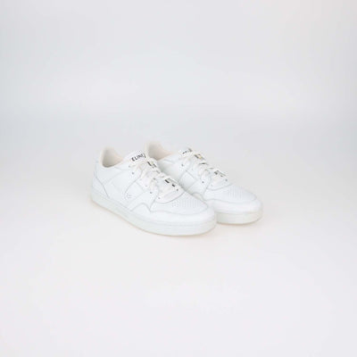 Celine White Leather CT-04 Low Top Sneakers