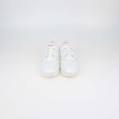 Celine White Leather CT-04 Low Top Sneakers