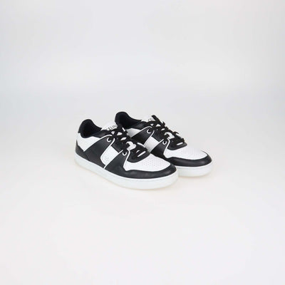 Celine Black,White Leather CT-04 Low Top Sneakers