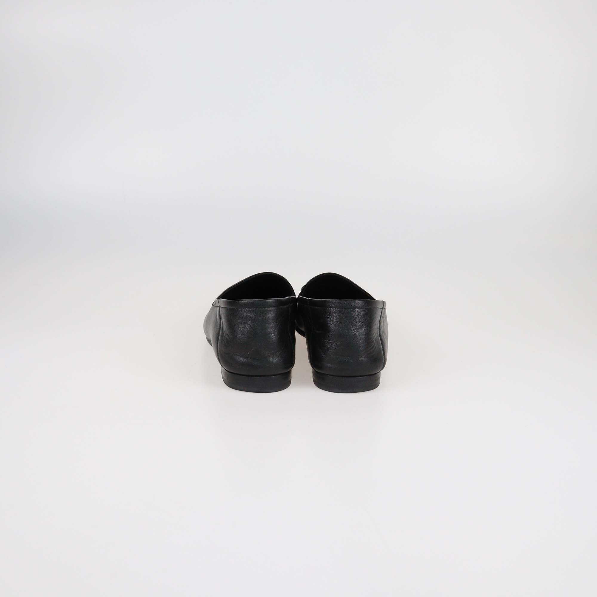 Gucci Black Leather Jordan Horsebit Loafers Mens Gucci 