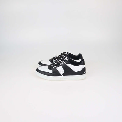 Celine Black,White Leather CT-04 Low Top Sneakers