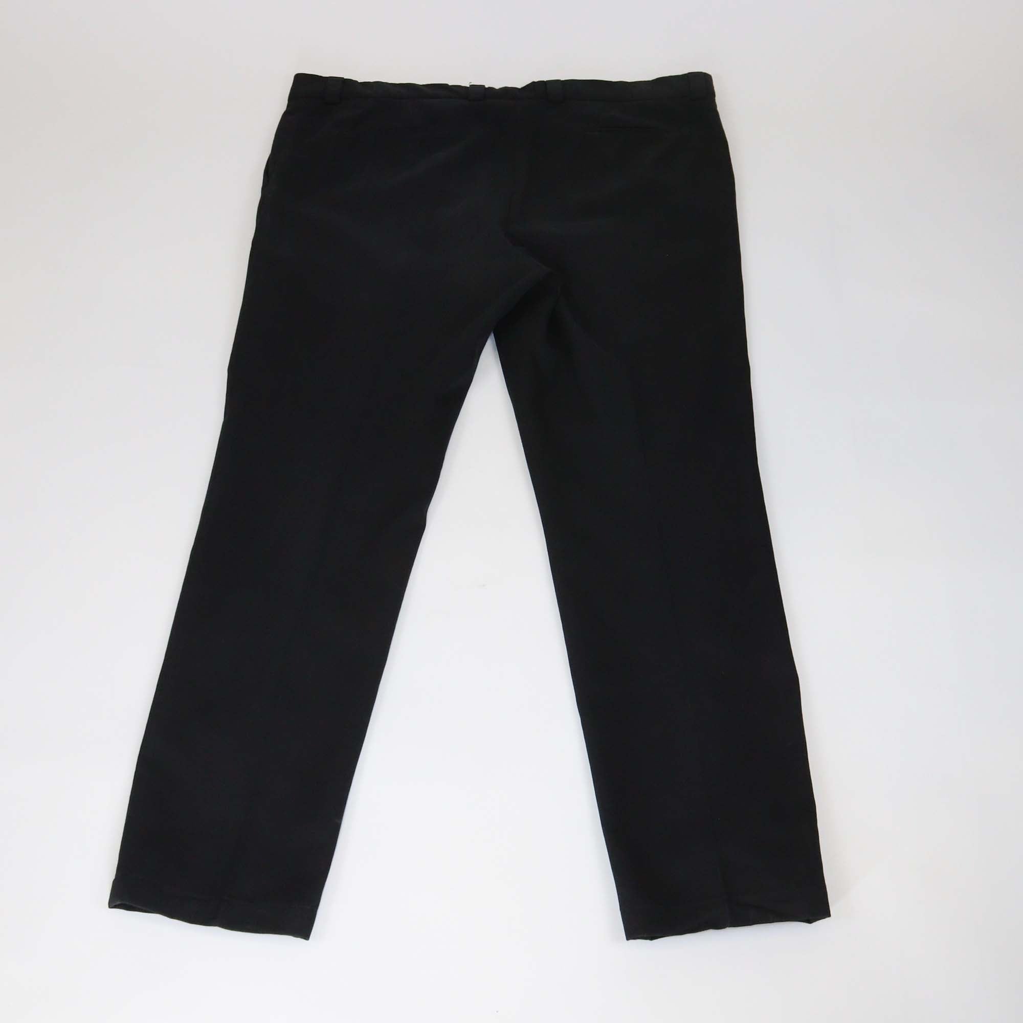 Brunello Cucinelli Black Cotton Leisure Fit Pants