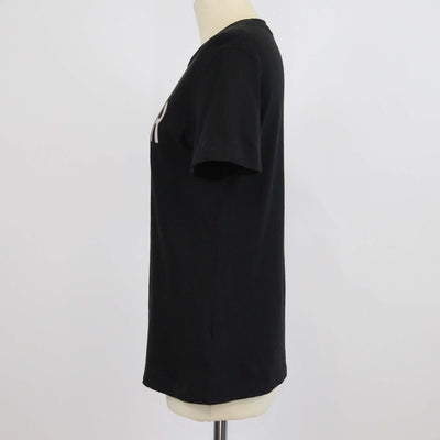 Christian Dior Black Cotton J'Adior 8 Print T-Shirt