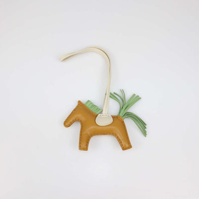 Hermes Tricolor Leather Rodeo Pegasus PM Bag Charm