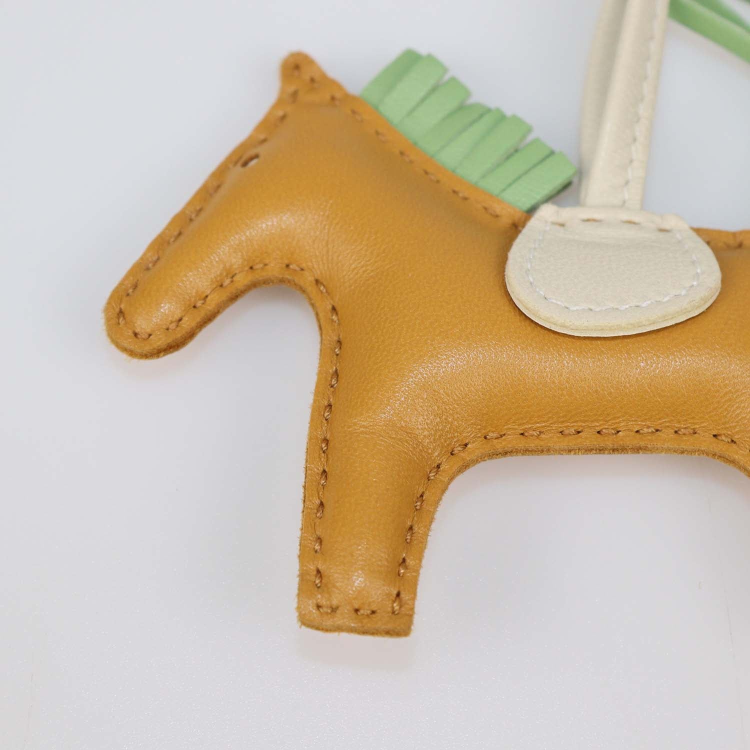 Hermes Tricolor Leather Rodeo Pegasus PM Bag Charm