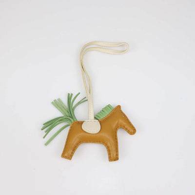 Hermes Tricolor Leather Rodeo Pegasus PM Bag Charm