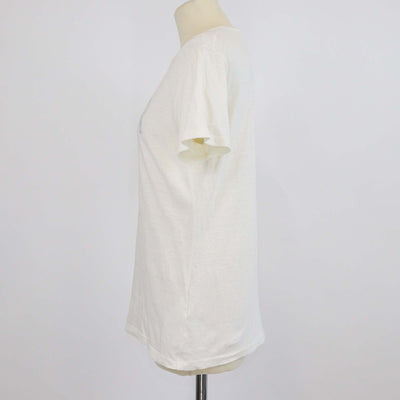 Christian Dior Off White Cotton J'Adior 8 Print T-Shirt