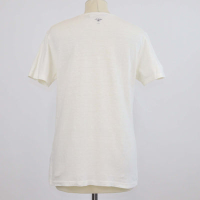 Christian Dior Off White Cotton J'Adior 8 Print T-Shirt