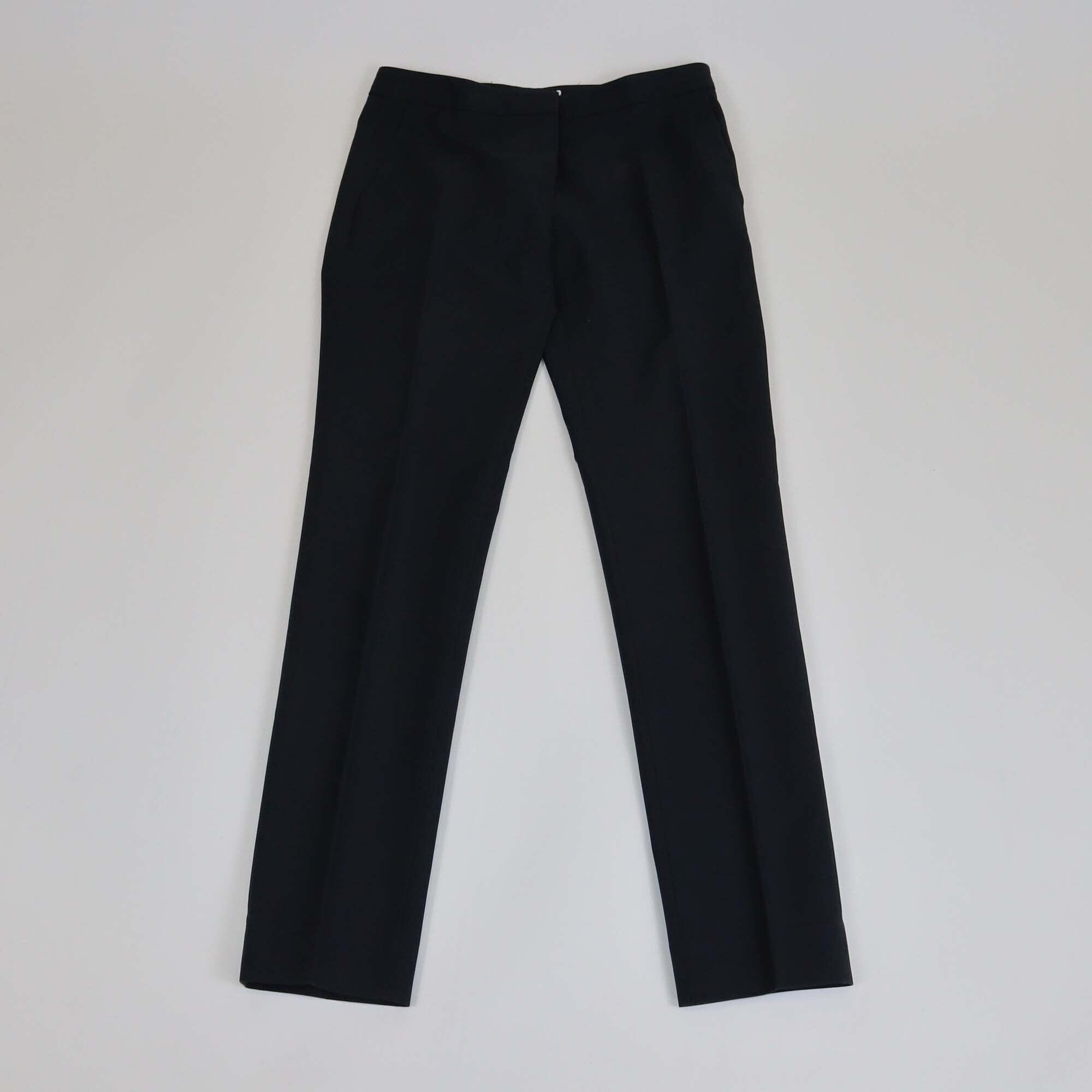 Christian Dior Navy Blue Slim Fit Leg Pants Womens Christian Dior 