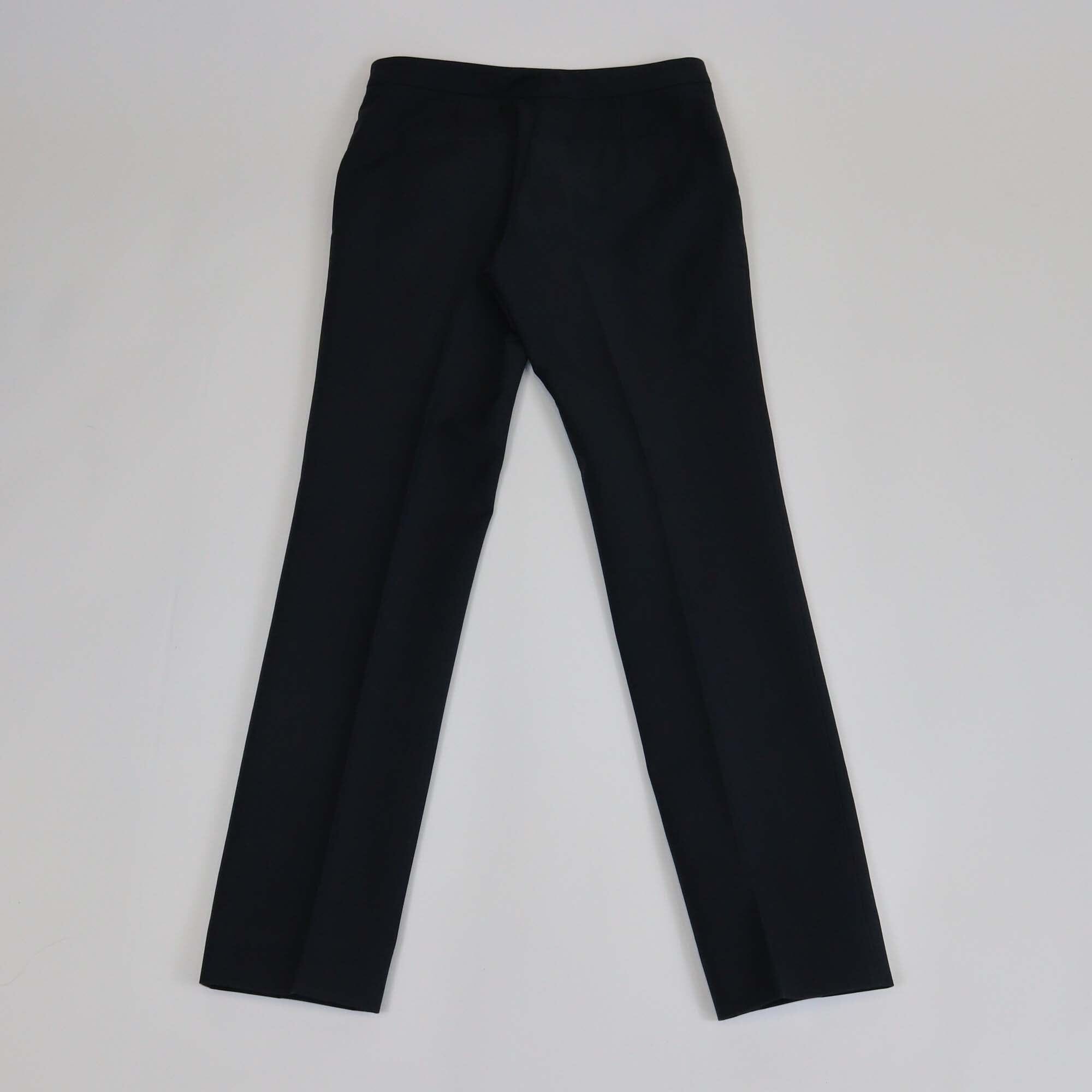 Christian Dior Navy Blue Slim Fit Leg Pants Womens Christian Dior 