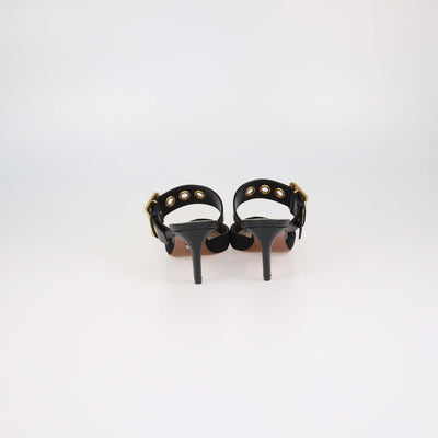 Christian Dior Black Technical Fabric D-Dior Mules