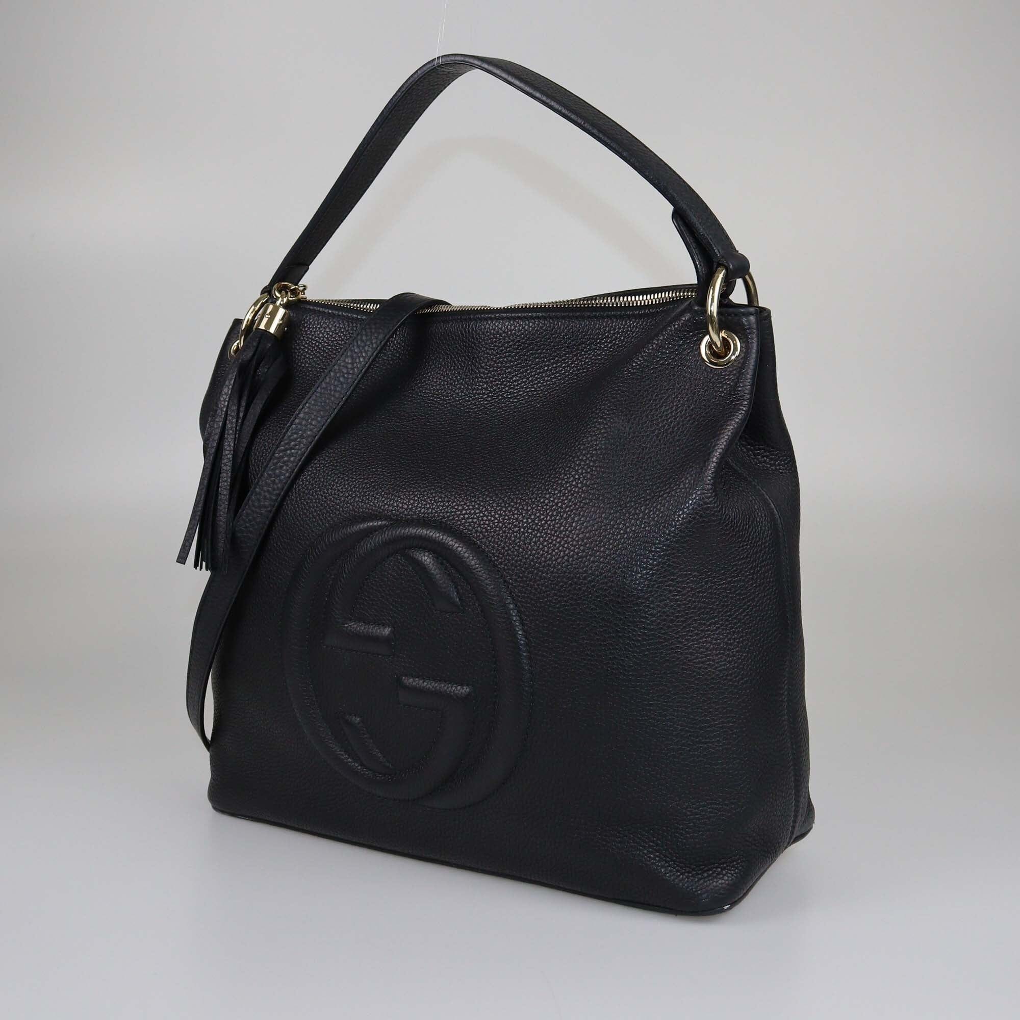 Gucci Black Soho Hobo Womens Gucci 