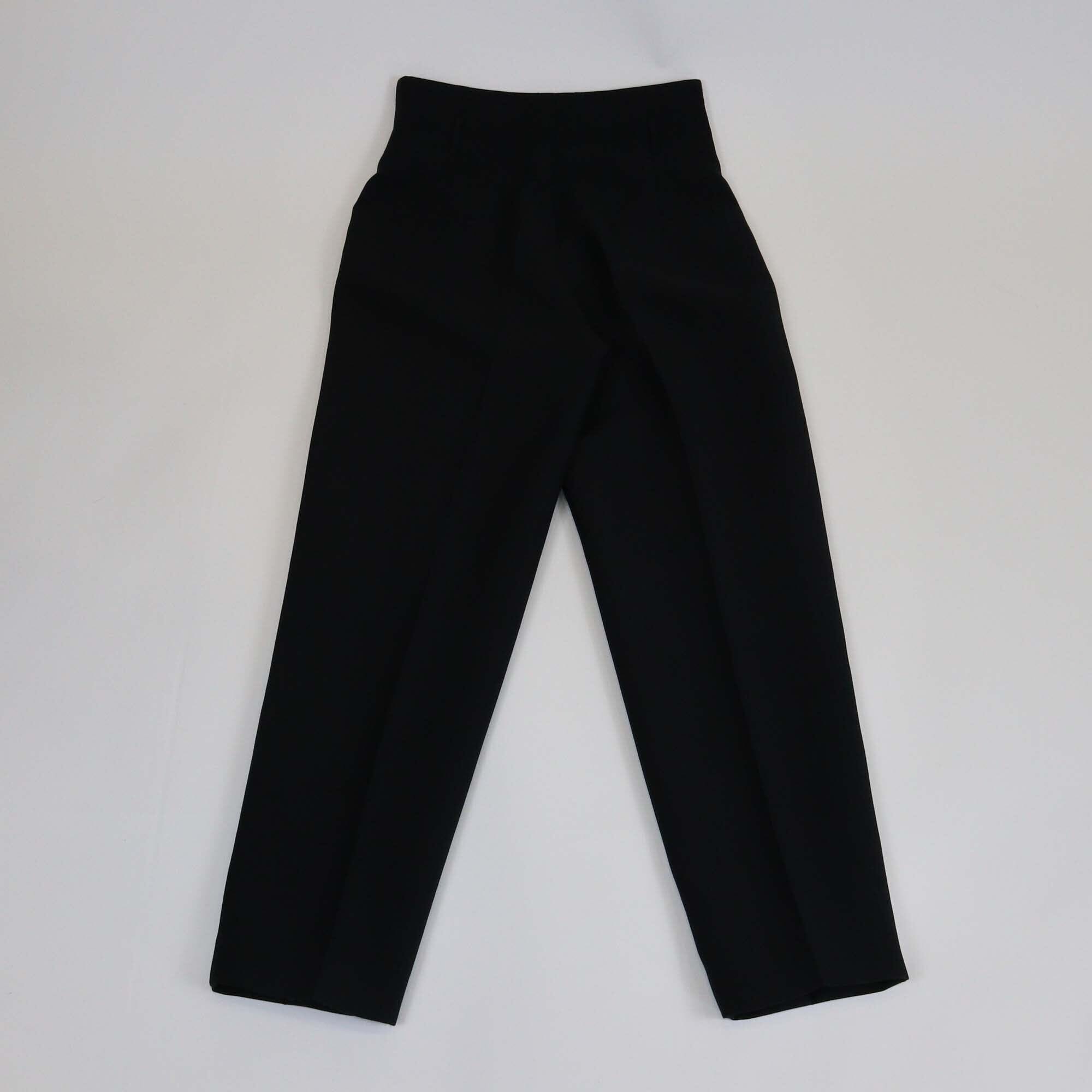 Christian Dior Black Wide Leg Pants Womens Christian Dior 