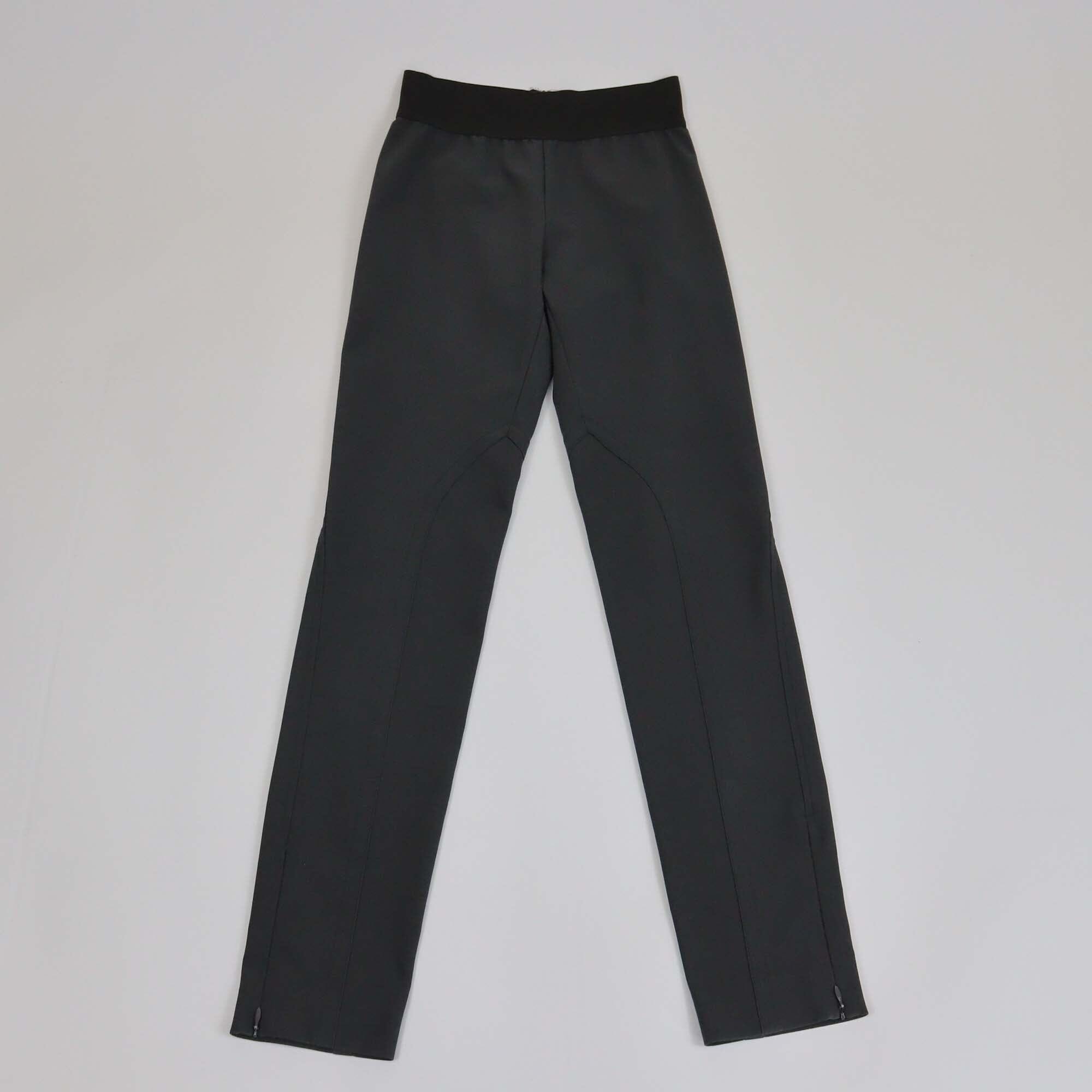 Stella McCartney Dark Gray Elastic Waist Trouser Womens Stella McCartney 