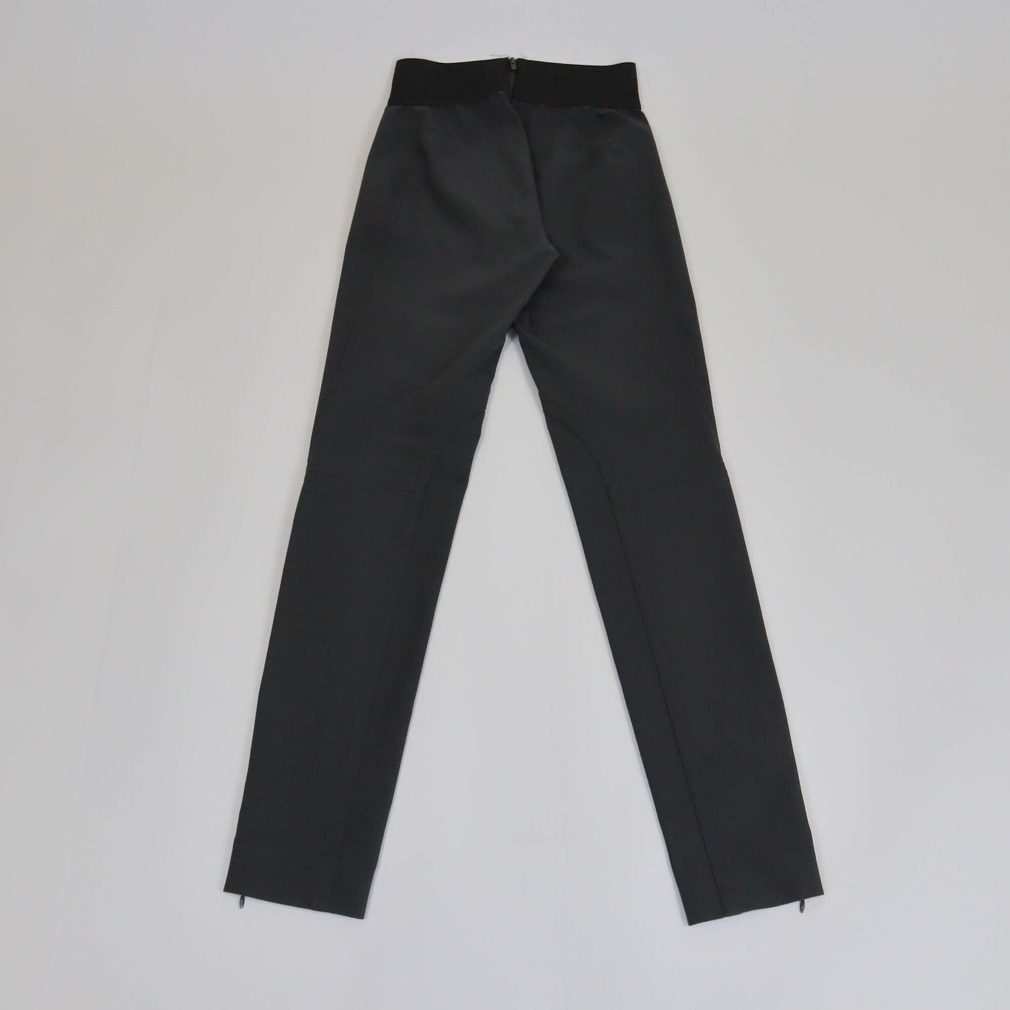 Stella McCartney Dark Gray Elastic Waist Trouser Womens Stella McCartney 