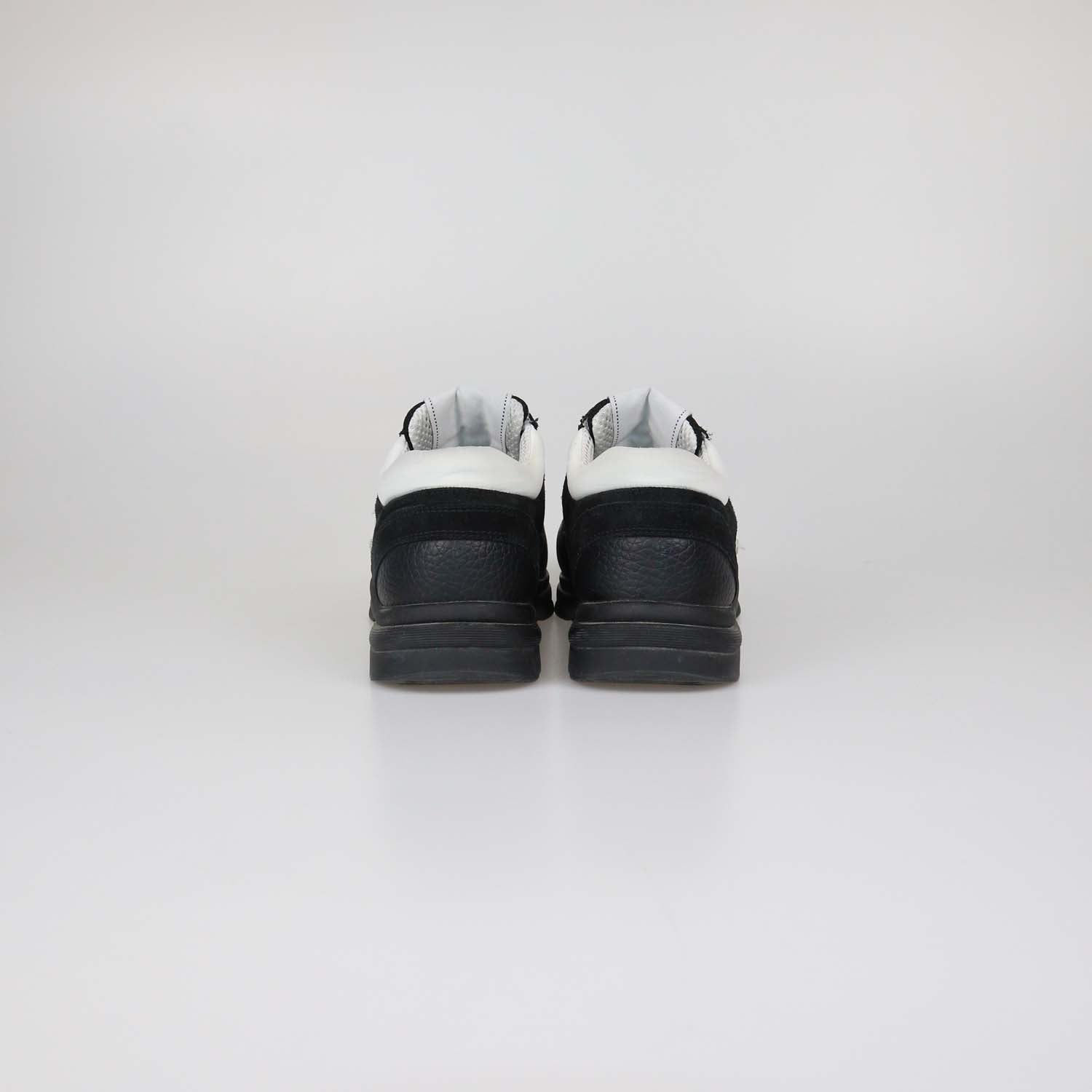 Chanel Black/White Mesh and Leather CC Low Top Sneakers