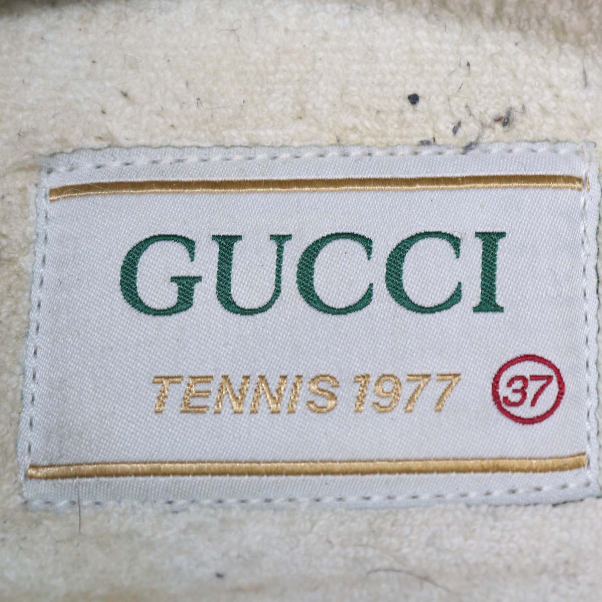 Gucci Beige GG Canvas Tennis 1977 Trainer Sneakers