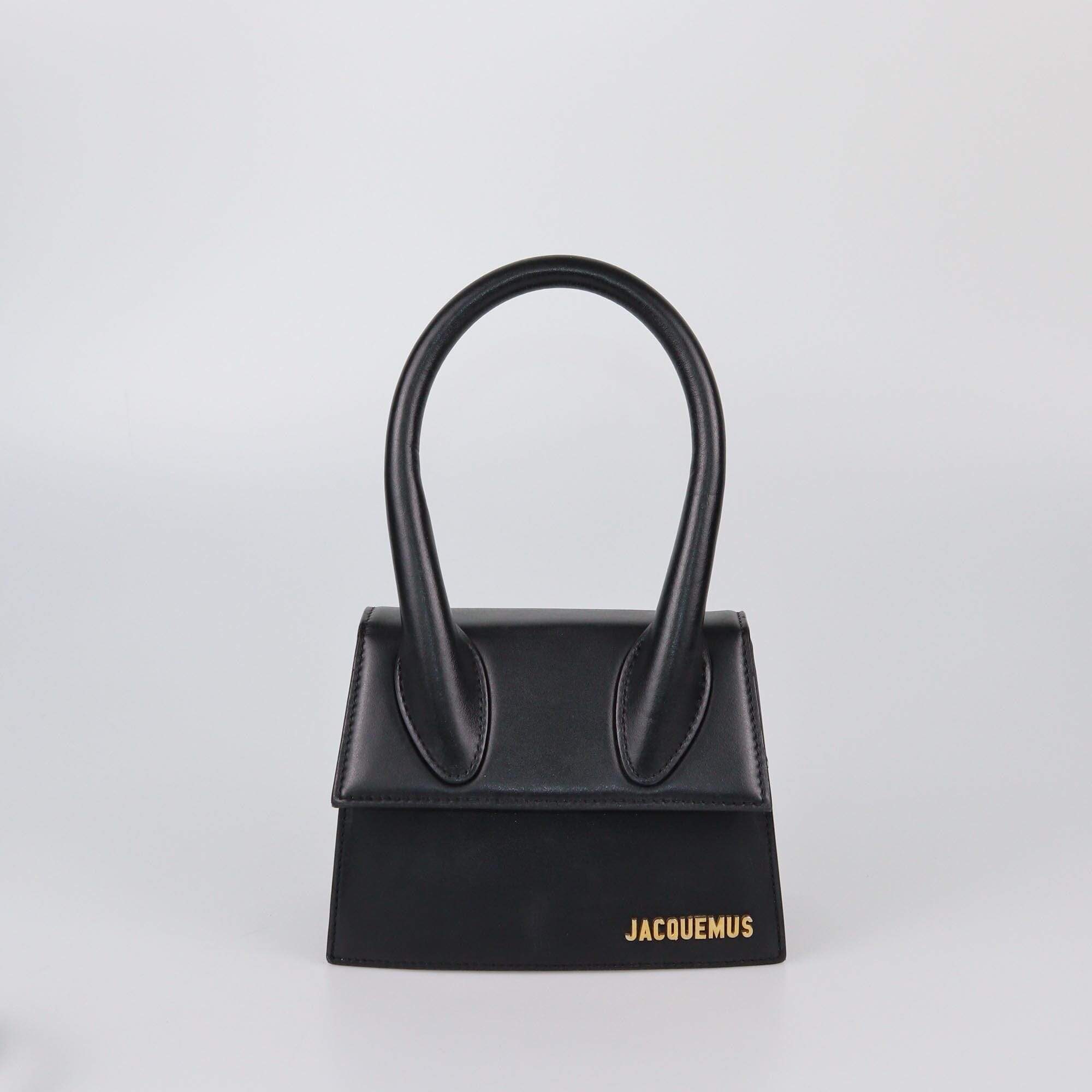 Jacquemus Black Le Chiquito Moyen Top Handle Bag Womens Jacquemus 