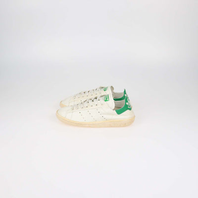 Balenciaga x Adidas Off White Leather Stan Smith Worn Out Sneakers
