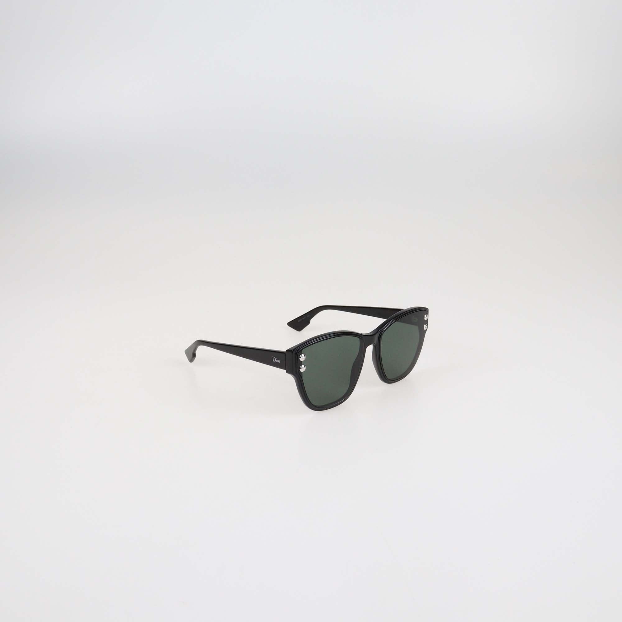 Christian Dior Black/Green DiorAddict3 Sunglasses Womens Christian Dior 