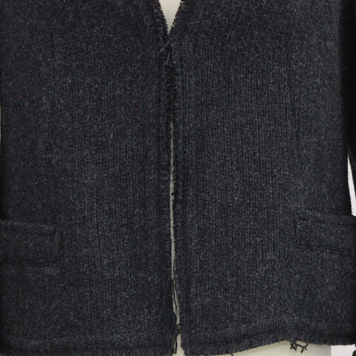 Y's by Yohji Yamamoto Dark Grey Tweed Blazer